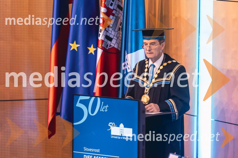 prof. dr. Zdravko Kačič, rektor Univerze v MariboruDan Univerze v Mariboru 2025