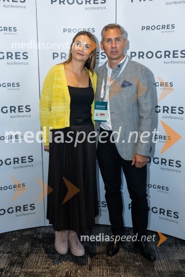  Tatijana Osterc, Philip Morris;  Almir Džamdžić, RecreatePROGRES konferenca 2025