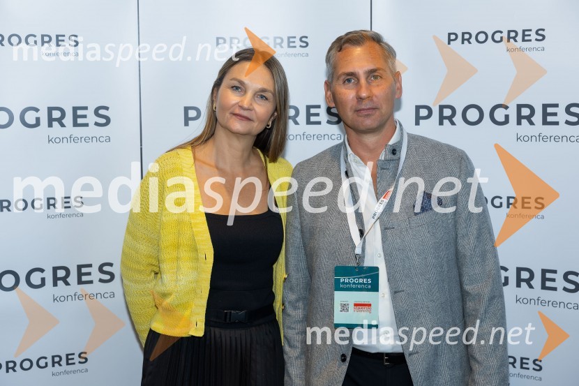  Tatijana Osterc, Philip Morris;  Almir Džamdžić, RecreatePROGRES konferenca 2025
