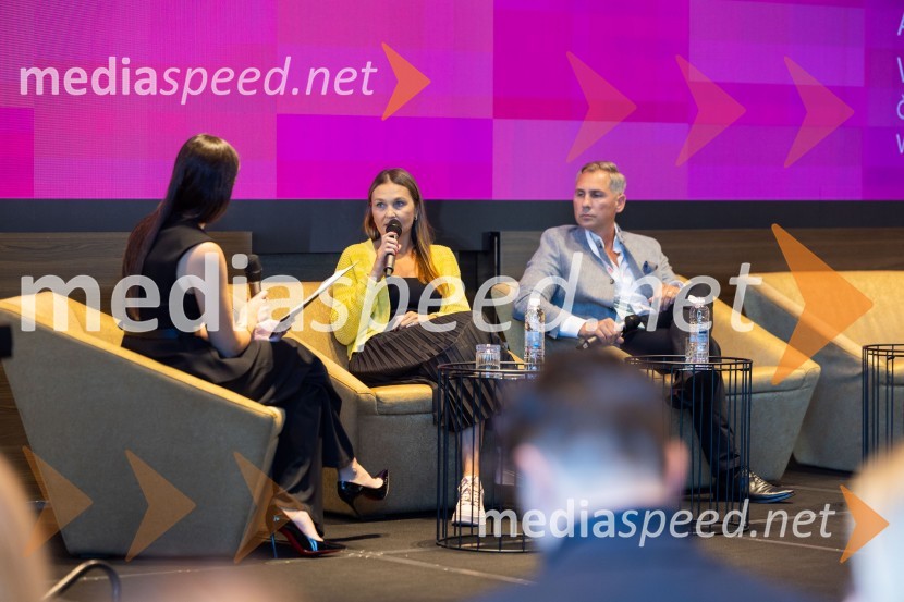  Tatijana Osterc, Philip Morris;  Almir Džamdžić, RecreatePROGRES konferenca 2025