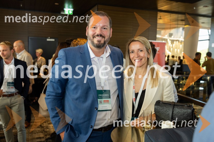  Goran Djuratović, Generali Investments;  Mateja Funtek Derča, LOOX Real Estate d.o.o.PROGRES konferenca 2025