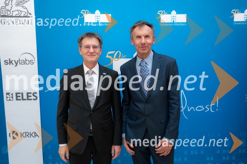 prof. dr. Zdravko Kačič, pomočnik rektorja Univerze v Mariboru;  ... Univerza v Mariboru odlikovana z redom za zasluge