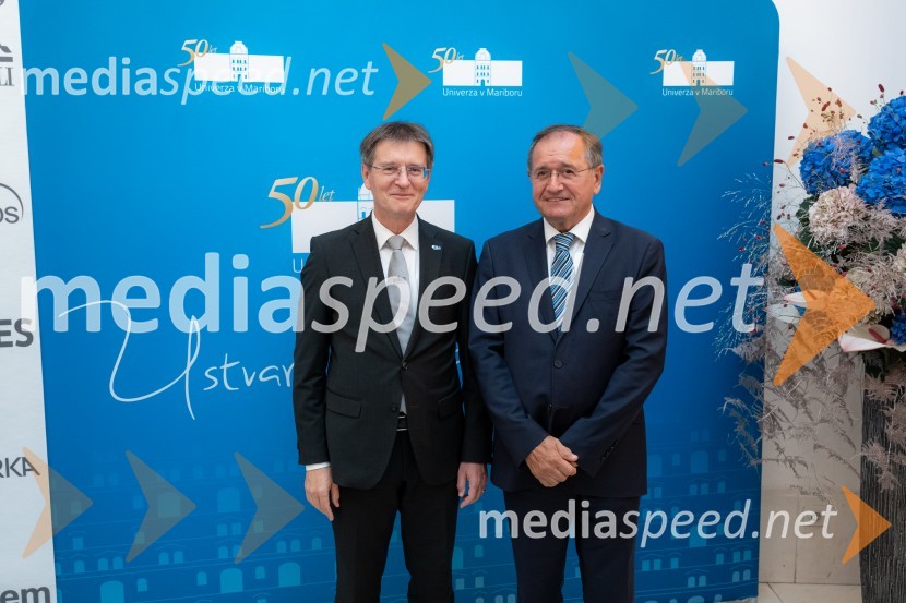 prof. dr. Zdravko Kačič, pomočnik rektorja Univerze v Mariboru;  ... Univerza v Mariboru odlikovana z redom za zasluge