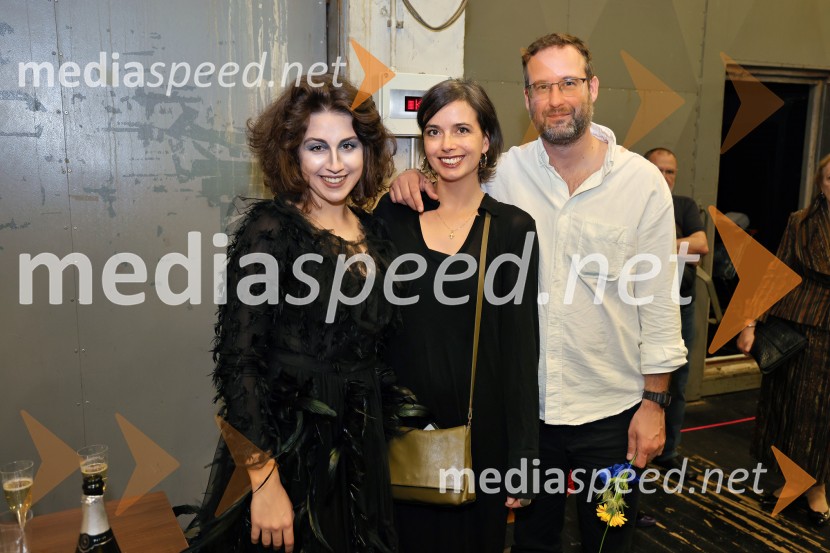  Mojka Končar, igralka;  Ana Pandur, koreografinja;  Matej Bonin, skladateljLisičja luna, premiera mladinske opere v Cankarjevem domu