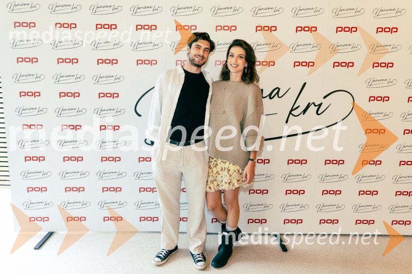  Svit Stefanija, igralec;  Lea Mihevc, igralkaPredstavitev nove serije Nemirna kri