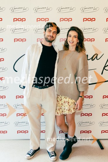  Svit Stefanija, igralec;  Lea Mihevc, igralkaPredstavitev nove serije Nemirna kri