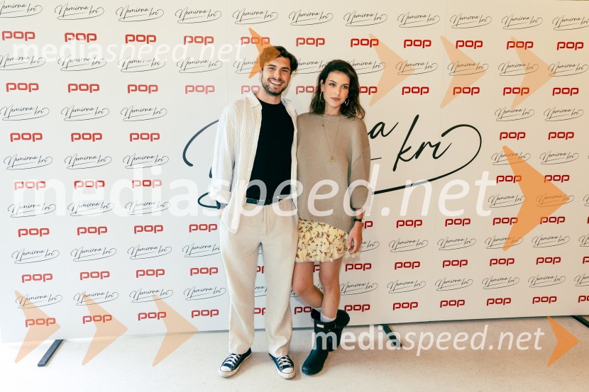  Svit Stefanija, igralec;  Lea Mihevc, igralkaPredstavitev nove serije Nemirna kri