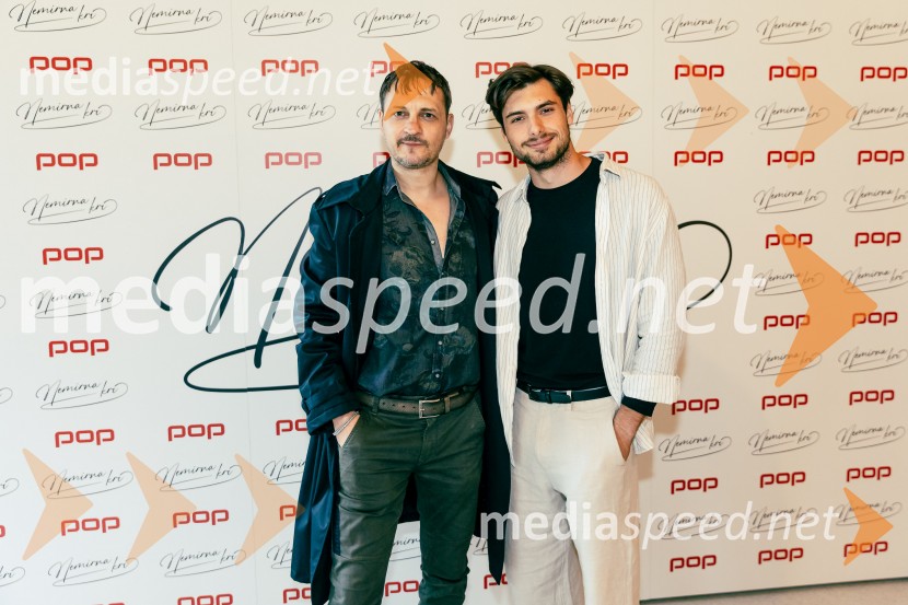  Blaž Setnikar, igralec;  Svit Stefanija, igralecPredstavitev nove serije Nemirna kri