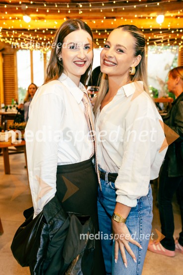  Lucija Harum, igralka, pevka;  Ondina Kerec, igralkaPredstavitev nove serije Nemirna kri