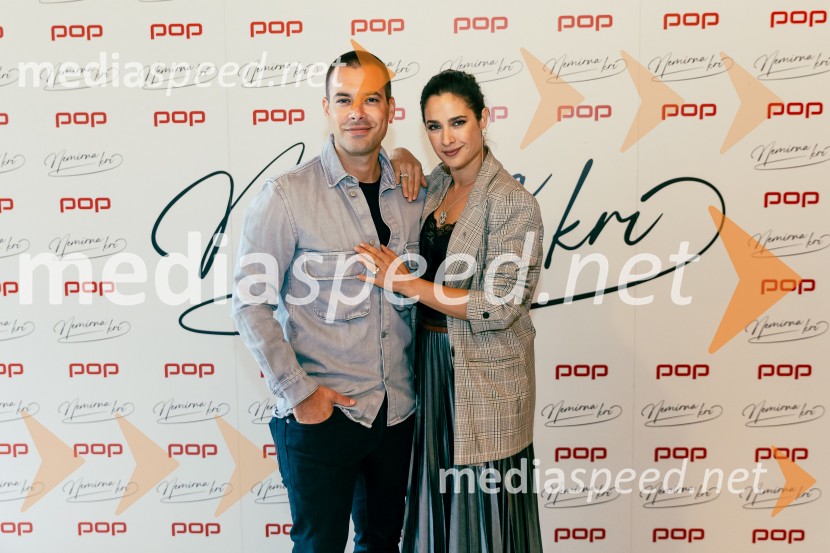  Ammar Mešić, igralec;  Saša Pavlin Stošić, igralkaPredstavitev nove serije Nemirna kri