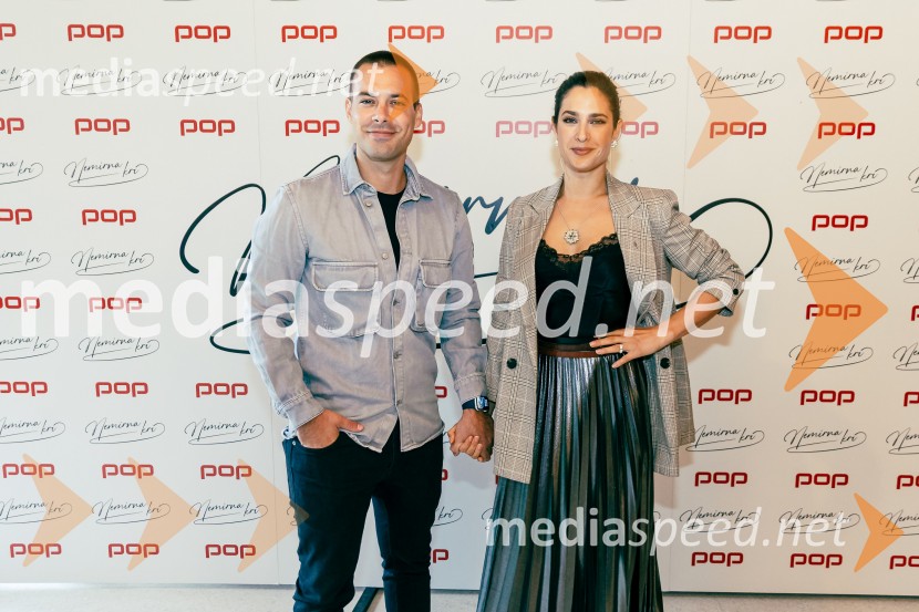  Ammar Mešić, igralec;  Saša Pavlin Stošić, igralkaPredstavitev nove serije Nemirna kri