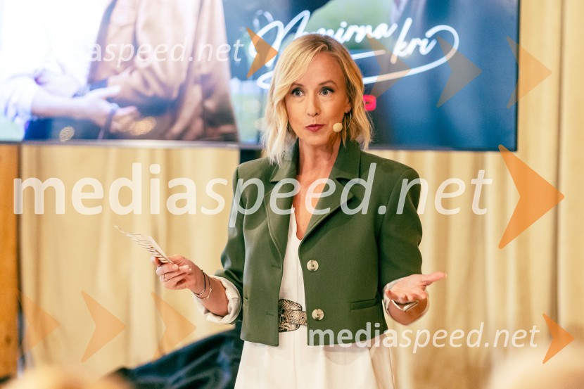  Ota Širca Roš, voditeljicaPredstavitev nove serije Nemirna kri