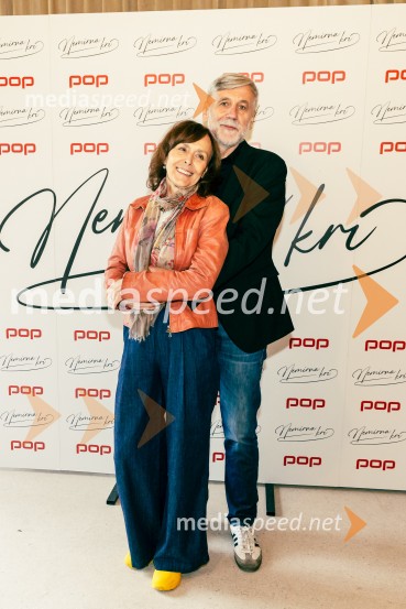  Mirjam Korbar, igralka;  Radoš Bolčina, igralecPredstavitev nove serije Nemirna kri