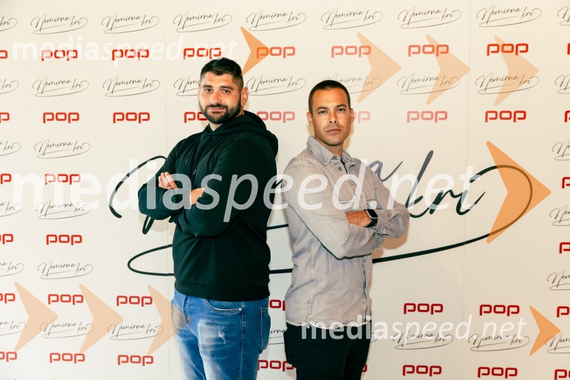  Tadej Zbičajnik, igralec;  Ammar Mešić, igralecPredstavitev nove serije Nemirna kri