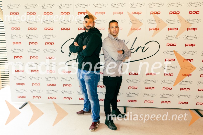  Tadej Zbičajnik, igralec;  Ammar Mešić, igralecPredstavitev nove serije Nemirna kri