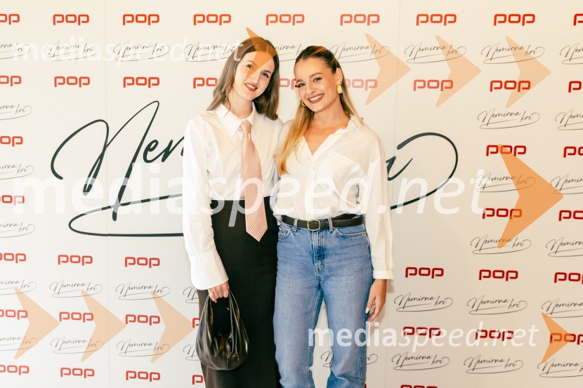  Lucija Harum, igralka, pevka;  Ondina Kerec, igralkaPredstavitev nove serije Nemirna kri