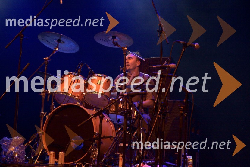 Darko Jelčić, bobnar skupine Crvena jabukaCrvena jabuka, koncert v Križankah