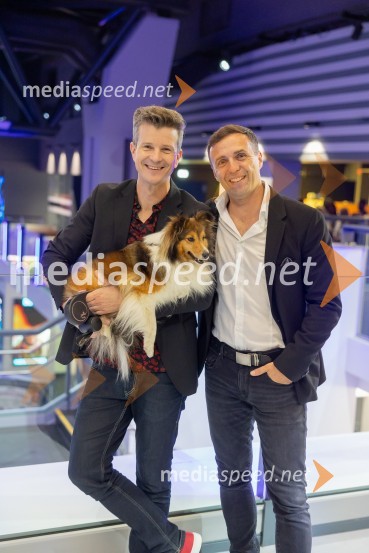  Boštjan Romih, televizijski in radijski voditelj;  Ranko Babić, stand up komikBoštjan Romih prvič s svojo Pasjo komedijo, premiera
