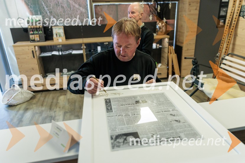  Bojan Križaj, nekdanji smučarIngemar Stenmark in Bojan Križaj ob 80 letnici Elana