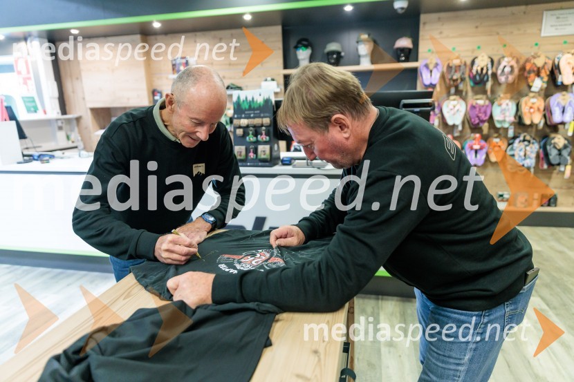  ... ;  Borut Pahor, nekdanji predsednik Republike SlovenijeIngemar Stenmark in Bojan Križaj ob 80 letnici Elana