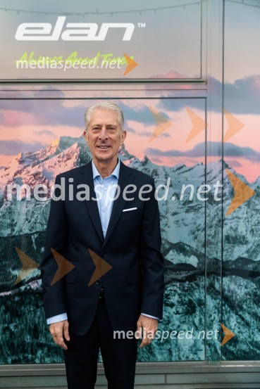  Jeffrey Tirman, glavni izvršni direktor, ElanIngemar Stenmark in Bojan Križaj ob 80 letnici Elana