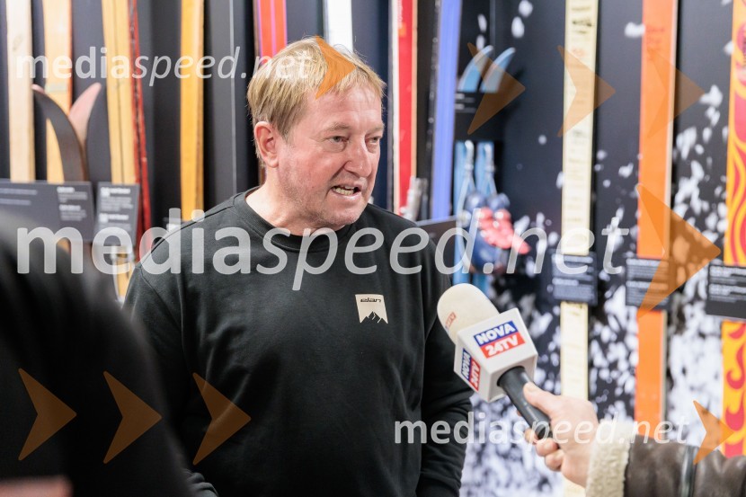  Bojan Križaj, nekdanji smučarIngemar Stenmark in Bojan Križaj ob 80 letnici Elana