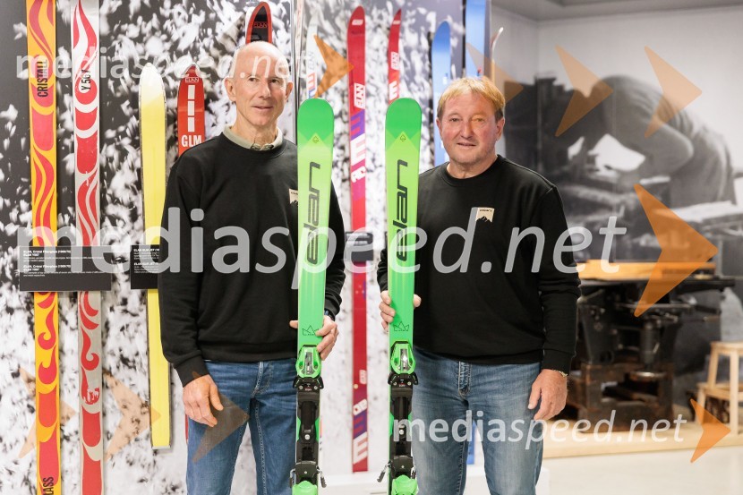  Ingemar Stenmark, nekdanji alpski smučar;  Bojan Križaj, nekdanji smučarIngemar Stenmark in Bojan Križaj ob 80 letnici Elana
