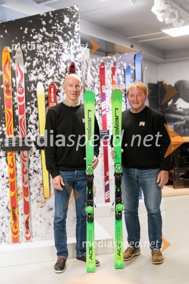  Ingemar Stenmark, nekdanji alpski smučar;  Bojan Križaj, nekdanji smučarIngemar Stenmark in Bojan Križaj ob 80 letnici Elana