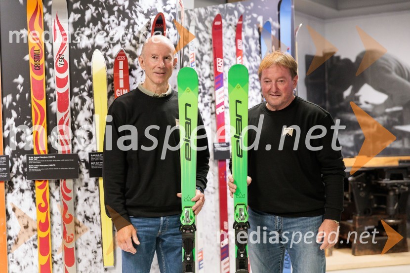  Ingemar Stenmark, nekdanji alpski smučar;  Bojan Križaj, nekdanji smučarIngemar Stenmark in Bojan Križaj ob 80 letnici Elana