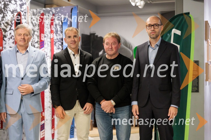  ... ;  Leon Korošec, Direktor zimsko-športne divizije, Podpredsednik skupine Elan;  Bojan Križaj, nekdanji smučar;  ... Ingemar Stenmark in Bojan Križaj ob 80 letnici Elana