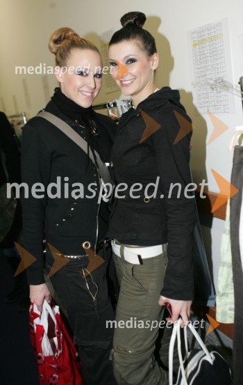 Polona Baš, Miss Universe 2003 in Brigita Novak, manekenkaModna revija, Europark Maribor