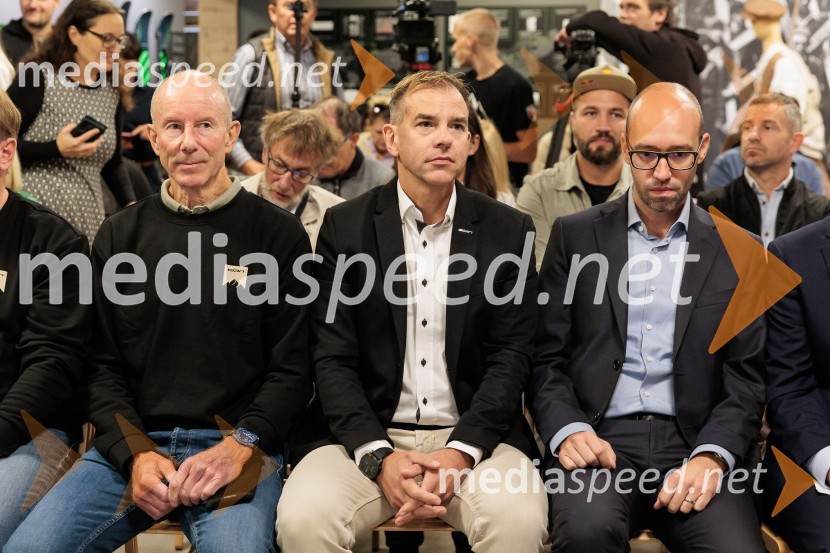  Ingemar Stenmark, nekdanji alpski smučar;  Leon Korošec, Direktor zimsko-športne divizije, Podpredsednik skupine Elan;  Filip Flisar, nekdanji smučar prostega sloga in lastnik blagovne znamke Pohorska šunka;  Luka Steiner, predsednik, Smučarska zveza SlovenijeIngemar Stenmark in Bojan Križaj ob 80 letnici Elana