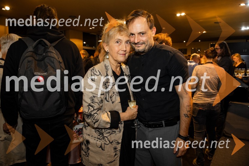  Barbara Hieng Samobor, direktorica in umetniška vodja MGL;  Milan Ramšak Marković, dramaturgPremiera drame Osvajalec in podelitev Dnevnikove nagrade Jani Zupančič