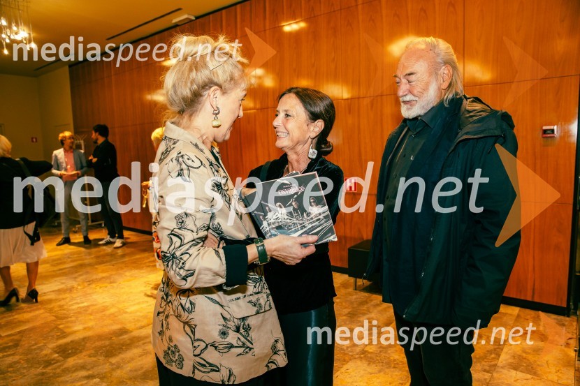  Darja Hlavka Godina, glasbena oblikovalka;  Karpo Godina, režiserPremiera drame Osvajalec in podelitev Dnevnikove nagrade Jani Zupančič