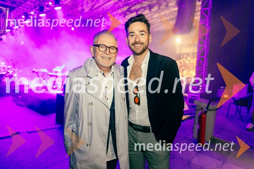  Tomaž Kozlevčar, vokalist;  Samo Kozlevčar, glasbenik in podjetnikŽan Serčič - 15 let navdiha