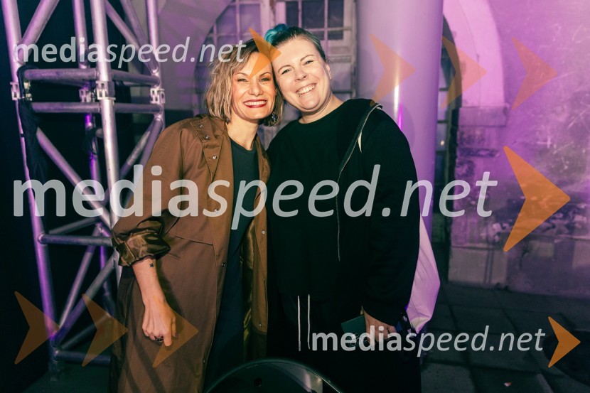  Ana Raščan, voditeljica in novinarka;  Tanja Divac, novinarkaŽan Serčič - 15 let navdiha