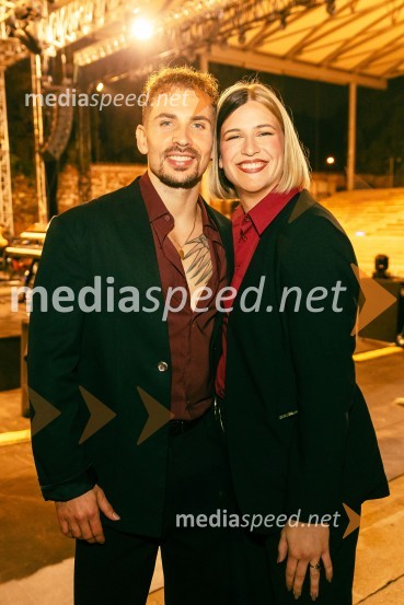  Žan Serčič, glasbenik;  Arijana Lucas, glasbenicaŽan Serčič - 15 let navdiha