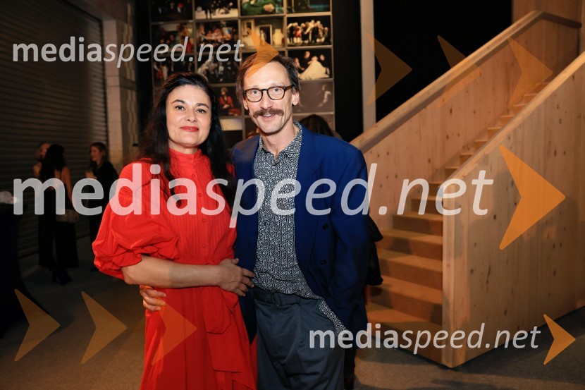  Pia Zemljič, igralka;  Marko  Mandić, igralecOsvoboditev Skopja, premiera v SNG Drama Ljubljana