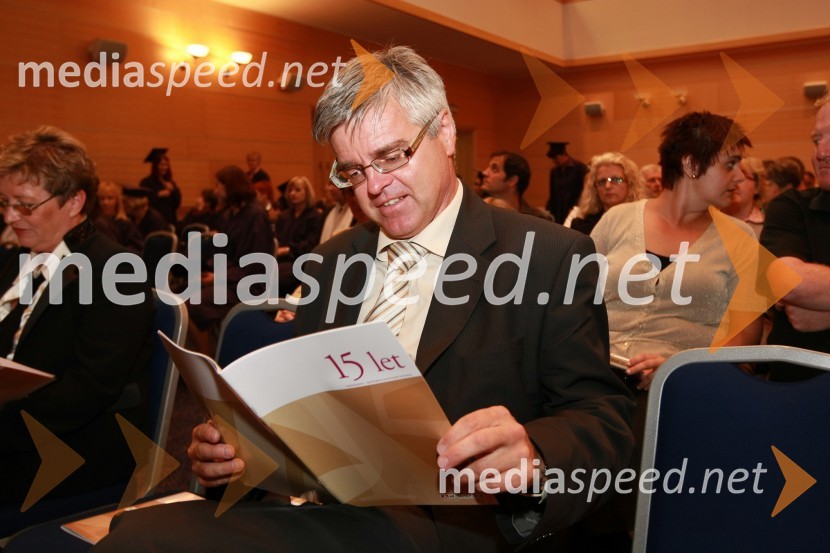 Samo Hribar Milič, generalni direktor GZS15. obletnica poslovnega sistema Academia in svečana podelitev diplom Višje strokovne šole Academia