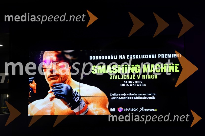 Smashing Machine, ekskluzivna premiera v Mariboxu