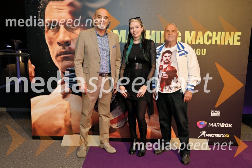  Ljubo Javoršek, Slovenski karateist, nosilec naziva mojster 7. dan, trener, koreograf;  ... ;  ... Smashing Machine, ekskluzivna premiera v Mariboxu