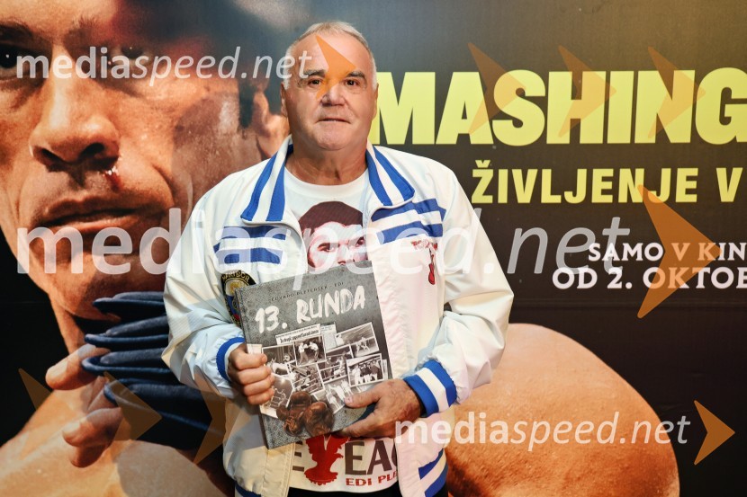  Edvard Pleteršek, nekdanji boksar in boksarski trenerSmashing Machine, ekskluzivna premiera v Mariboxu