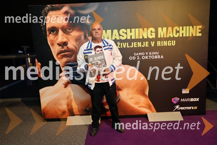  ... ;  Edvard Pleteršek, nekdanji boksar in boksarski trenerSmashing Machine, ekskluzivna premiera v Mariboxu