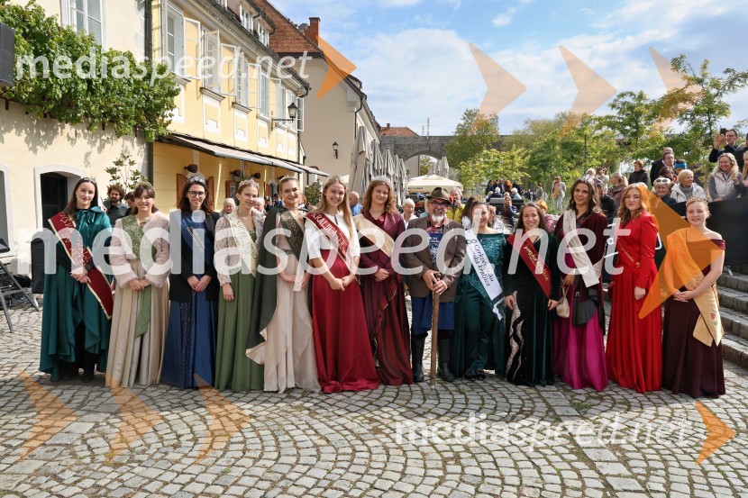 Svečana trgatev najstarejše trte 2025 in razglasitev vinske kraljice