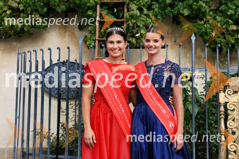  Natalija Ploj, Mariborska vinska kraljica 2025;  Maruša Mukenauer, Vina Mukenauer, Mariborska vinska kraljica 2023 - 2025Svečana trgatev najstarejše trte 2025 in razglasitev vinske kraljice