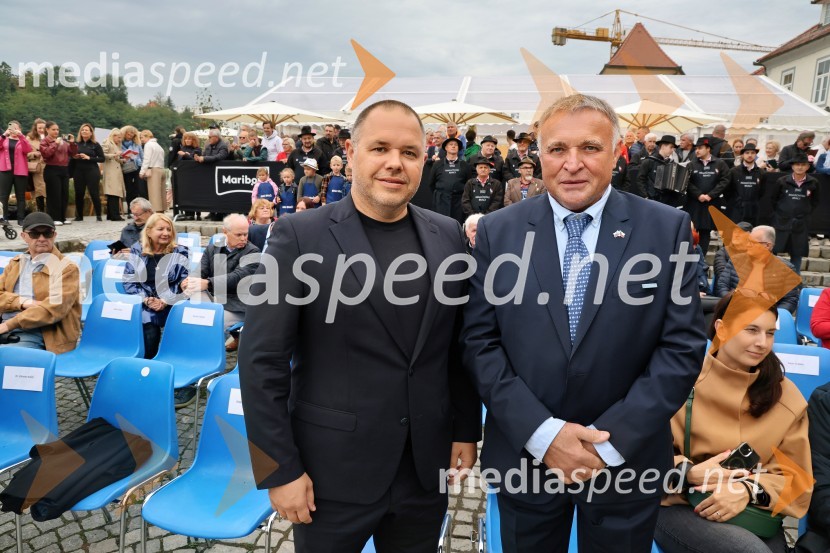  Jure Struc, direktor, Zavod za turizem Maribor;  ... Svečana trgatev najstarejše trte 2025 in razglasitev vinske kraljice