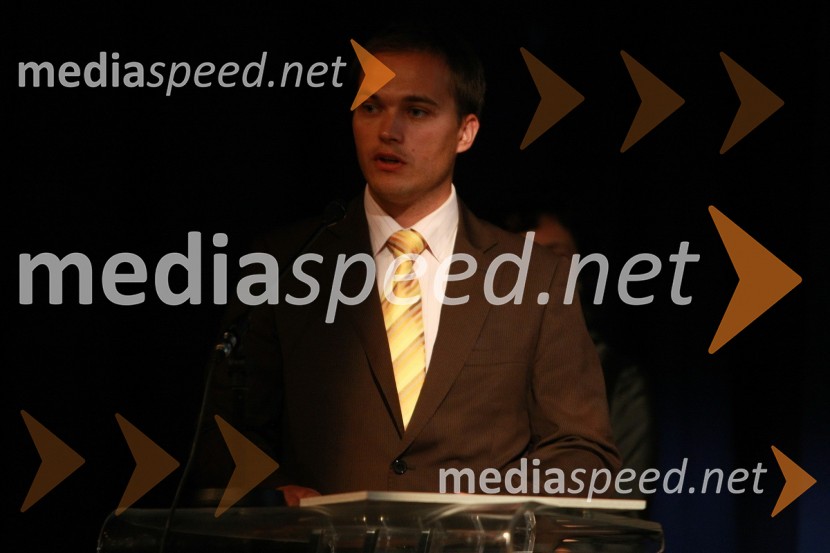 Darko Bračun, generalni tajnik Karitasa15. obletnica poslovnega sistema Academia in svečana podelitev diplom Višje strokovne šole Academia