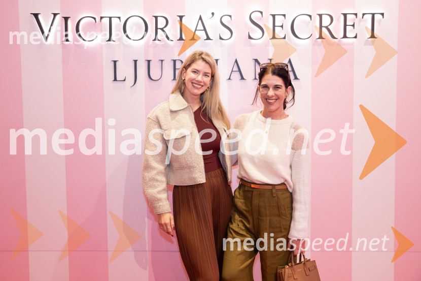  Lara Koren Nastran, manekenka, Miss Casino Korona 2013;  Tamara LampeVictoria's Secret odprla svojo prvo trgovino v Sloveniji