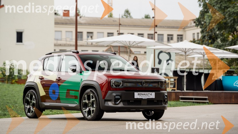 Slovenska predstavitev Renault 4 E-tech
