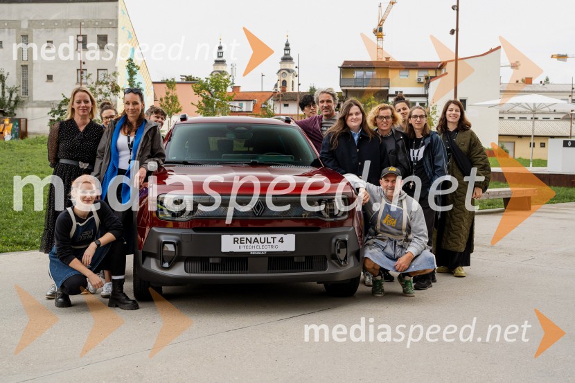 Slovenska predstavitev Renault 4 E-tech